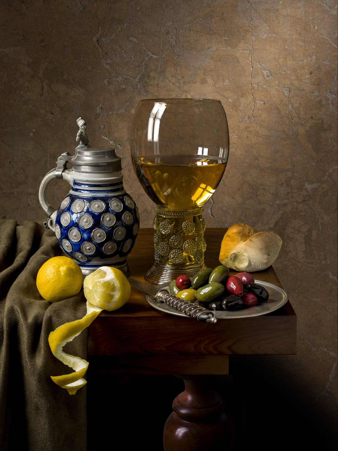 Still life with Vermeer stein